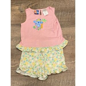 Y2K Nick Jr. Blue's Clues 3t Pajama Set